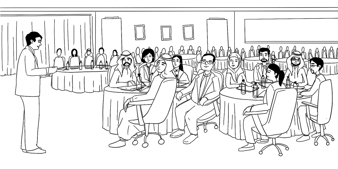 Business strategy illustration